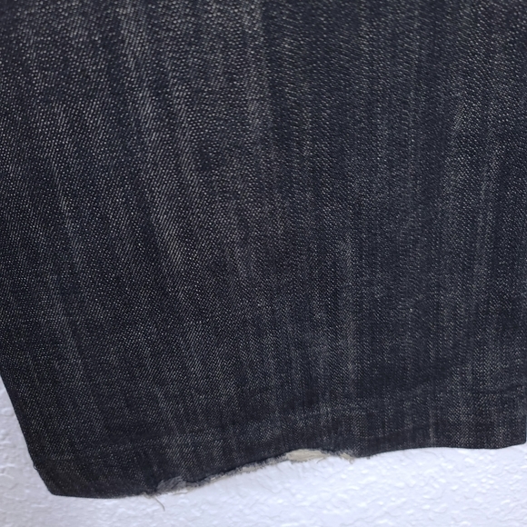 7 For All Mankind Dojo Jeans Crystal Chain Black - Picture 11 of 13